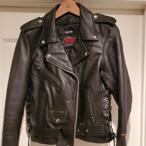 Leather jacket